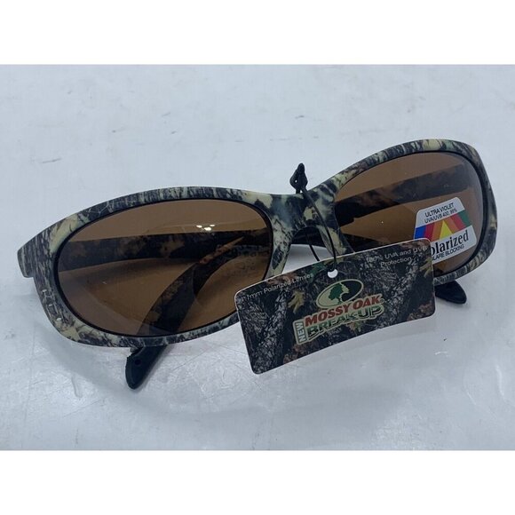 NEW Mossy Oak Break-Up Oxbow Polarized Sunglasses Camo  W/case - Picture 4 of 10